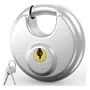 Candado Redondo 70mm Seguridad Alta 2 Llaves Grillete 9 5mm