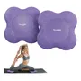 Rodilleras De Yoga Antideslizantes Gruesas Para Entrenamient Púrpura Talla