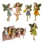 Figuras De Hadas En Miniatura Para Jardín Decoración Resina