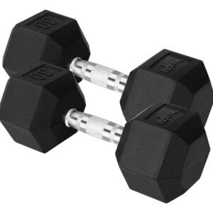 Mancuernas Hexagonales 30 Libras Par Con Agarre Antideslizan F. 30 Libras - Par