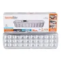 Lámpara Led Recargable Portátil Ideal Para Camping Y Emergen Blanco
