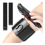 Brazalete Deportivo Ajustable Para iPhone Y Samsung Negro 6.