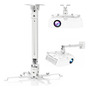 Soporte Universal 3 En 1 Para Proyector Altura Ajustable Blanco