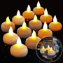 Velas Led Flotantes Impermeables 12pcs Decorativas 60 Horas