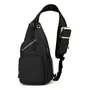 Mochila Cruzada Hombre Impermeable Multiusos Con Compartimen