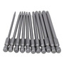 Juego De 11 Puntas De Destornillador Magnético Torx De 75 Mm