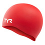 Gorro De Natación Rojo De Silicona Antiarrugas Una Talla Rojo Diseño De La Tela Talla