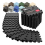Esterilla Fitness Puzzle 18 Unidades Protección Suelo Gimnas Anthracite