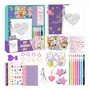 Diario Diy Para Niñas 200 Piezas Interactivo Y Colorido
