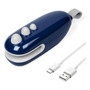 Mini Selladora De Bolsas Térmica 2 En 1 Recargable Usb-c Azu