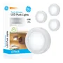 Lámpara Led Inalámbrica Táctil 20 Lúmenes Paquete De 4 Color De La Estructura Color De La Pantalla
