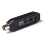 Receptor Bluetooth Estéreo Recargable Con Xlr Para Mezclador Negro