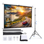 Pantalla De Proyección 100 Pulgadas 4k Alta Definición Trípo