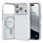 Funda De Piel Sintética Para iPhone 17 Pro 6.3 Blanco Fresco Blanco Fresco Nombre Del Diseño