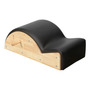 Corrector De Columna Reformer Pilates Madera Estiramiento 11 Negro