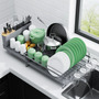 Estante Extensible Para Secar Platos Y Cubiertos De Cocina 6