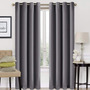 Cortinas Blackout Aislantes Termicas 2 Paneles 140x240cm Gri Gris