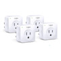 Toma Inteligente Wifi Control Voz Alexa Google Home Paquete Blanco