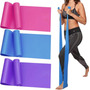 Bandas Elásticas De Resistencia 3 Unidades Para Yoga Y Gimna