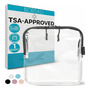 Neceser Transparente Aprobado Por Tsa 20x20 Cm Para Viaje Color Diseño De La Tela