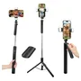 Trípode Para Celular 170cm Con Luz Relleno Y Control Remoto