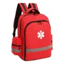 Mochila De Primeros Auxilios Roja Impermeable 14x9x7 Pulgada