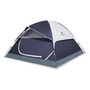 Tienda De Campaña Impermeable Para 4 Personas Fácil Instalac Azul Marino/gris