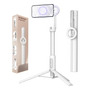 Trípode Magnético Para Smartphone 163 Cm Soporte De Video Blanco