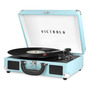 Tocadiscos Bluetooth 3 Velocidades Con Altavoces Color Negro Color
