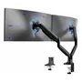 Soporte De Aluminio Para Monitores Ultra Anchos Hasta 35 Pul Negro
