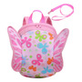 Mochila Pequeña Niños Mariposa Rosa Impermeable Para Guarder Mariposa Rosa Diseño De La Tela