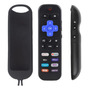 Control Remoto Ergonómico Para Roku Tv Con Acceso Rápido