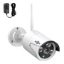 Cámara De Seguridad Inalámbrica 3mp Visión Nocturna Exterior Blanco 5mp