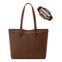 Bolsa Tote Para Laptop Mujer 14 Pulgadas Cuero Pu Antirrobo