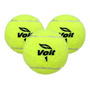 Pelotas De Tenis 3 Pack Para Entrenamiento Adultos Fieltro Amarillo