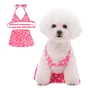 Bikini Para Perro Y Gato Traje De Baño Verano Xs Rosa