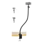 Soporte Para Cámara Web Extensible 64 Cm Negro Negro