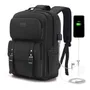 Tuqi Mochila Para Laptop Portátil,mochila De Viaje,mochila D Negro