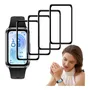 Micas De Vidrio Templado Para Huawei Band 11 4 Piezas Alta D