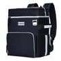 Mochila Hielera Térmica 25l Impermeable Para Camping Y Picni Negro