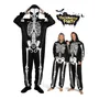 Disfraz Esqueleto Adulto Halloween Unisex Negro Standard