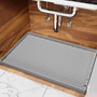 Tapete Protector De Silicona Para Fregadero Gris 86 X 56 Cm Gris