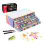 Marcadores Acrílicos 168 Colores Punta Brush Para Artesanías Assorted