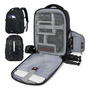 Mochila Para Cámara Dslr Slr Impermeable 14 Pulgadas Antirro