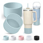 5 Fundas De Silicona Para Vasos Stanley 30 Oz Y 40 Oz