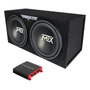 Amplificador Estéreo 1000 Vatios Y Subwoofer 12 Pulgadas Coc