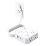 Regleta Multicontacto 12 En 1 Con 4 Puertos Usb Carga Rápida
