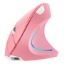 Mouse Inalámbrico Recargable 6 Botones Óptico Ergonómico Ros