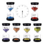 Relojes De Arena Coloridos 6 Piezas Temporizador Para Cocina Morado ,azul, Verde, Roja, Naranja, Amarillo Nombre Del Diseño
