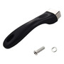 Manija Antideslizante Para Ollas Y Sartenes De 16 Cm Negra